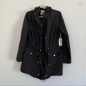 Style & Co anorak jacket black